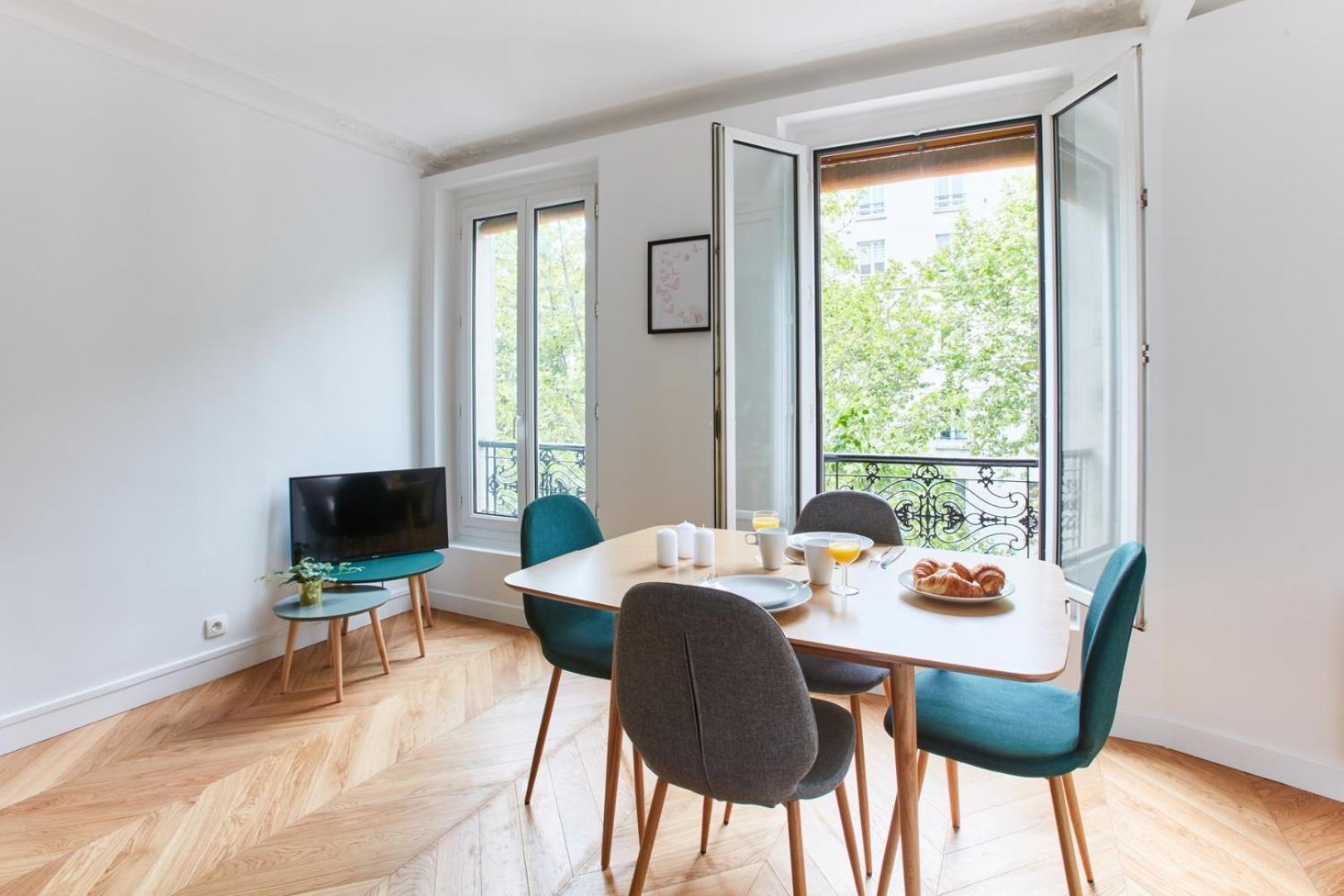 Bnbnook - Bright 1br Near Montmartre & Sacre-coeur