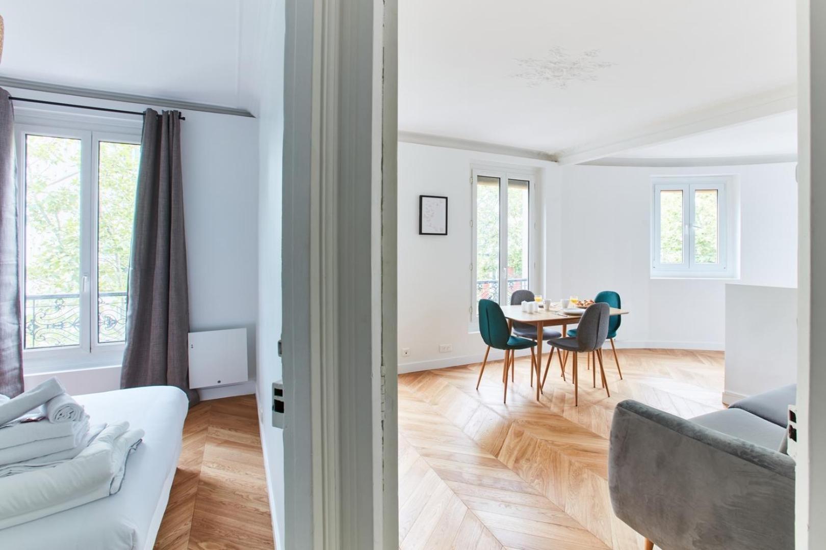 Bnbnook - Bright 1br Near Montmartre & Sacre-coeur Appartement Parijs